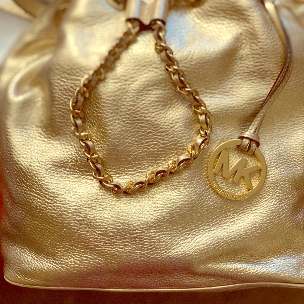 Michael Kors drawstring purse